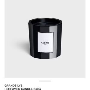 Celine Grands Lys Black Candle